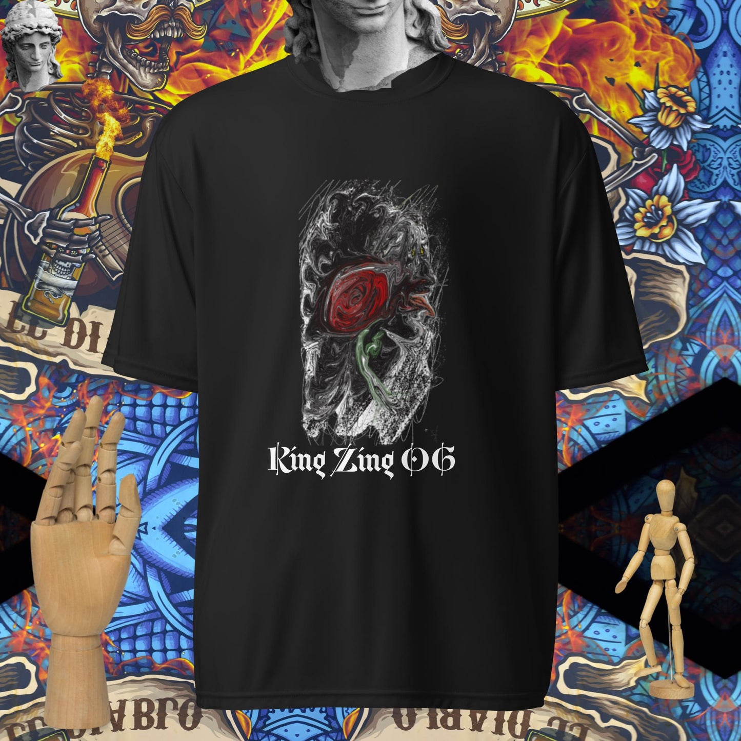 π₯ LIMITED EDITION: KING ZINGZ ARTISTIC CHAOS TEE π₯